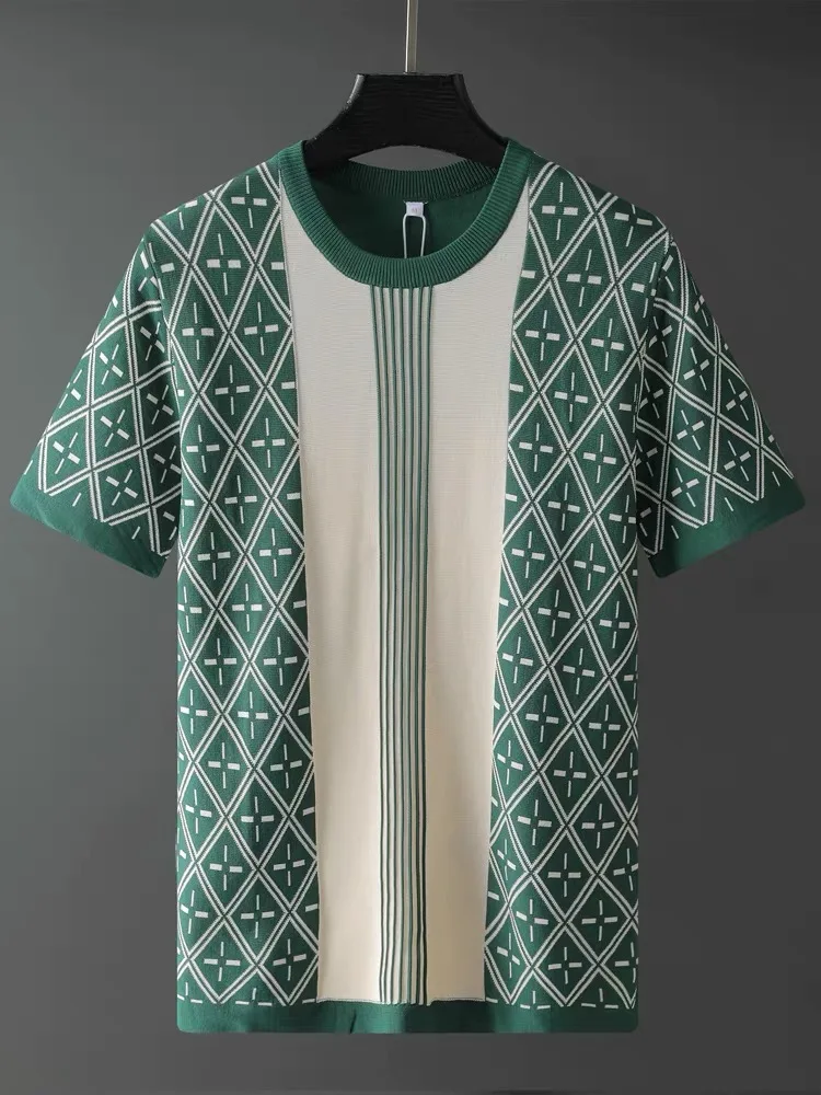 Signature Geometric Design T-Shirt