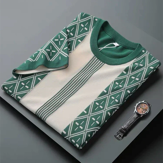 Signature Geometric Design T-Shirt