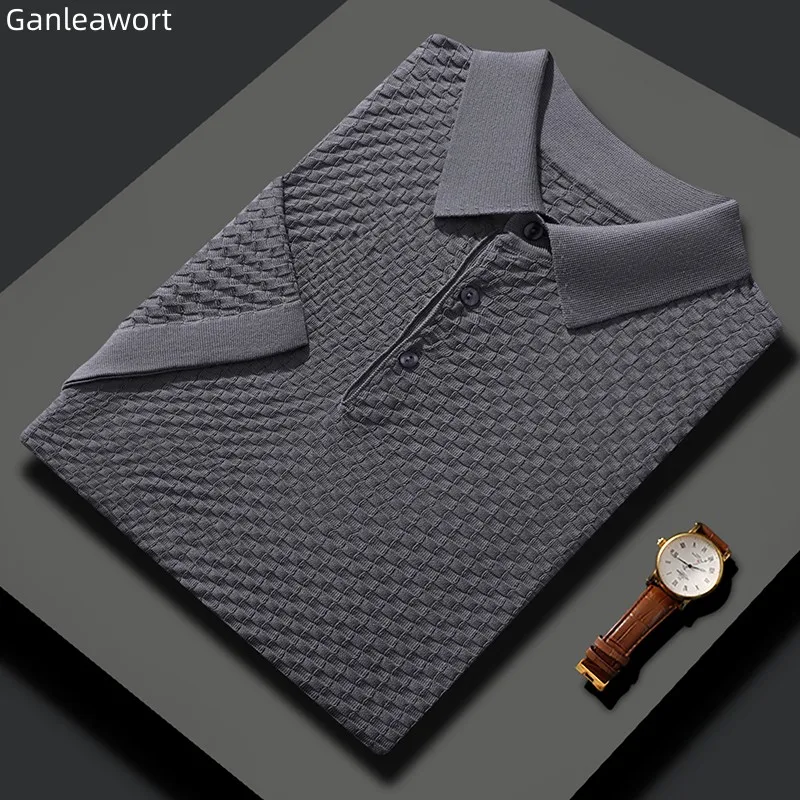 Premium Diamond Pattern Classic Polo